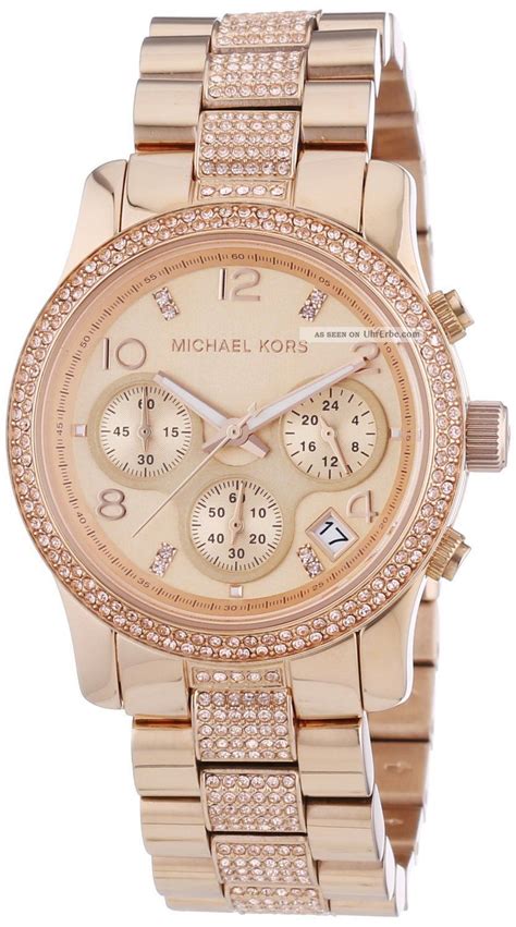 michael kors damenuhr rose gold|michael kors rose gold watches.